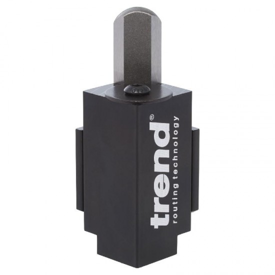 Trend Corner Chisel For Hinge Fitting - 70mm Black