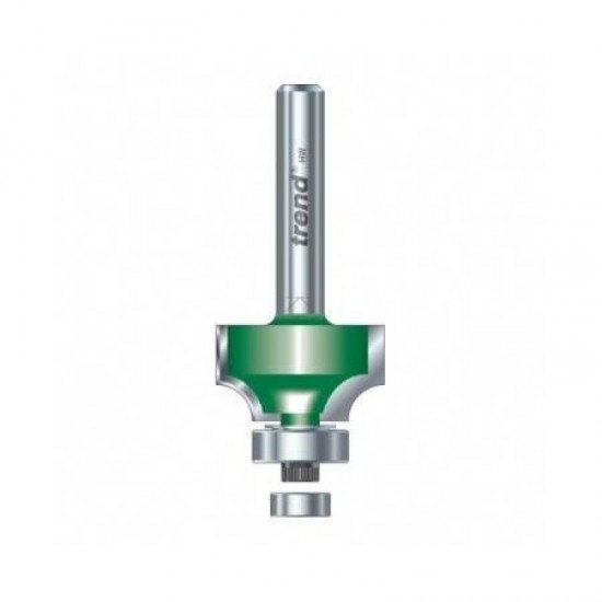 Trend C076X1/4TC 12.7mm x 6.3mm Self Guiding Rounding Cutter