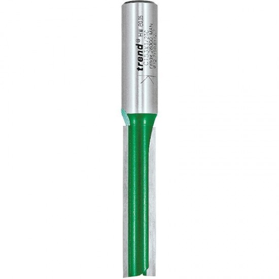 Trend Two Flute 12.7mm Worktop Cutter - 1/2