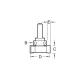 Trend C220X1/4TC Intumescent Cutter Set - 15mm x 24mm With 1/4