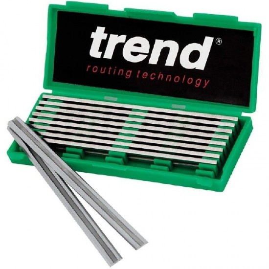 Trend Planer Blade Set For Craft - 82mm x 5.5mm x 1.1mm - 5 Pairs