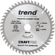 Trend Craft Saw Blade - 165mm x 48T x 20mm