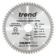 Trend Craft Saw Blade - 190mm x 60T x 30mm x 1.55
