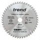 Trend Craft Saw Blade - 250mm x 48T x 20mm