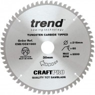 Trend Craft Saw Blade CC - 216mm x 60T x 30mm