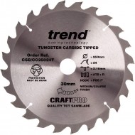Trend Thin Craft Saw Blade CC - 250mm x 24T x 30mm
