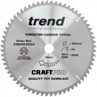 Trend Craft Saw Blade CC - 305mm x 64T x 30mm