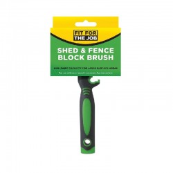FFJ Shed & Fence Block Brush for Painting Large Areas