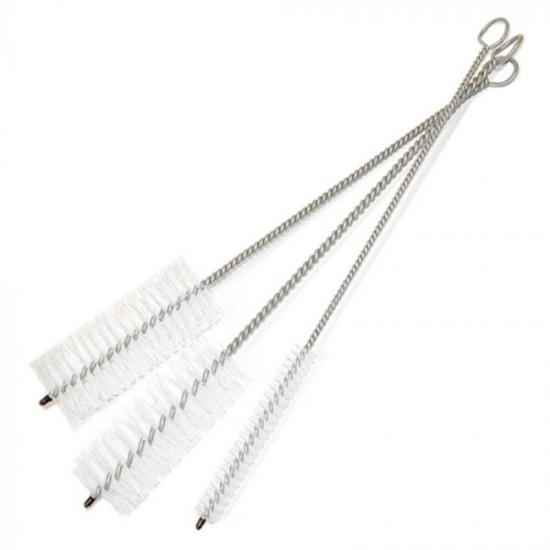 Monument 3 Piece Boiler Flue Brush Set - Pack of 3