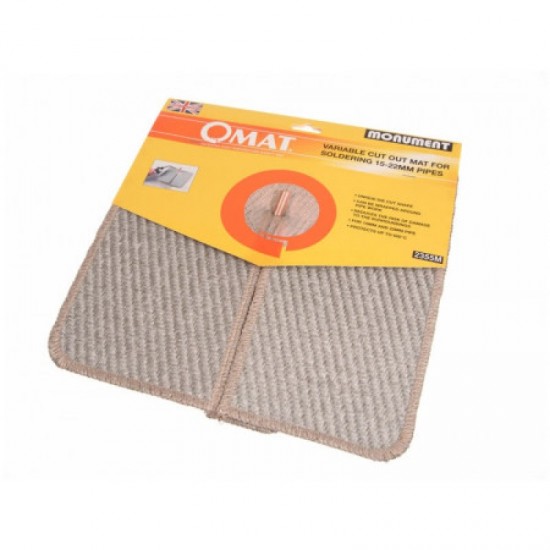 Monument Omat 250mm Soldering & Brazing Pad 2361F