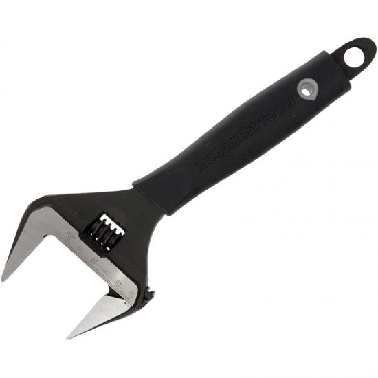 Monument 250mm Wide Jaw Ajustable Wrench 50mm Cap 3143Z
