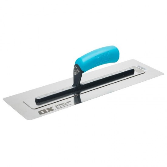 Ox Pro Semi Flex Stainless Steel Trowel - 16