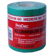 ProDec Aluminium Oxide Sanding Roll - 10m Length - 80 Grit