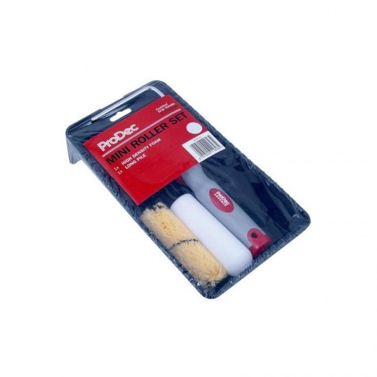 ProDec Twin Head Mini Roller Painting Kit - 4
