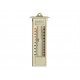 Faithfull Wall Mounted Thermometer With Press Button - Mercury Free