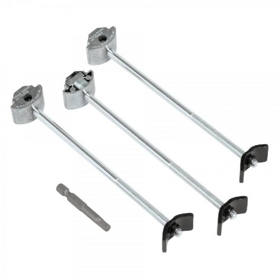 Trend 170mm Zip Bolts - Pack of 3 with Hex Bit