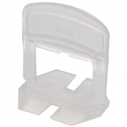Tilerite 1mm Standard Height Levelling Spacers - Pack of 250