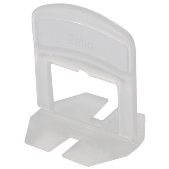 Tilerite 2mm Standard Height Levelling Spacers - Pack of 250