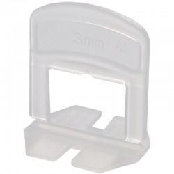 Tilerite 3mm Standard Height Levelling Spacers - Pack of 100