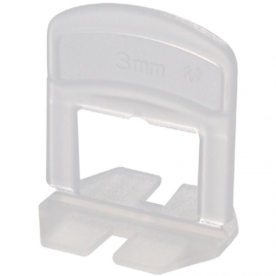 Tilerite 3mm Standard Height Levelling Spacers - Pack of 100