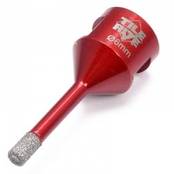 Tilerite 6mm Brazed Dry Drill For Porcelain, Marble & Granite - M14 Thread