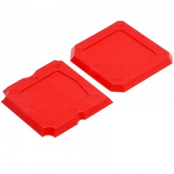 Tilerite 2 x Red Silicone Applicators For Tiling