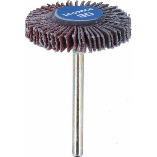 Dremel 504 80 Grit Flap Wheel 4.8mm