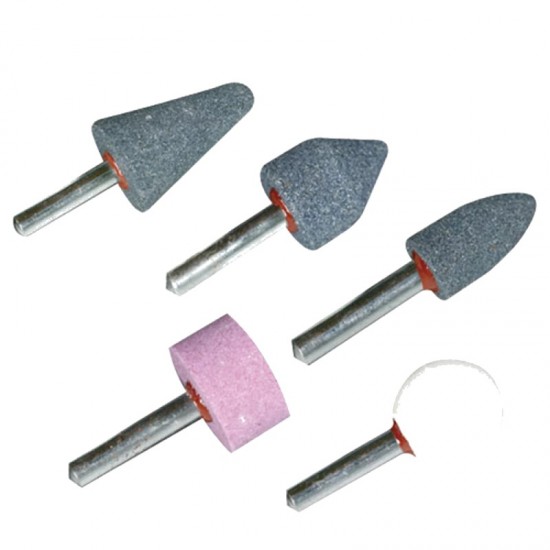 Silverline 15-25mm 5 Piece Mounted Stone Set