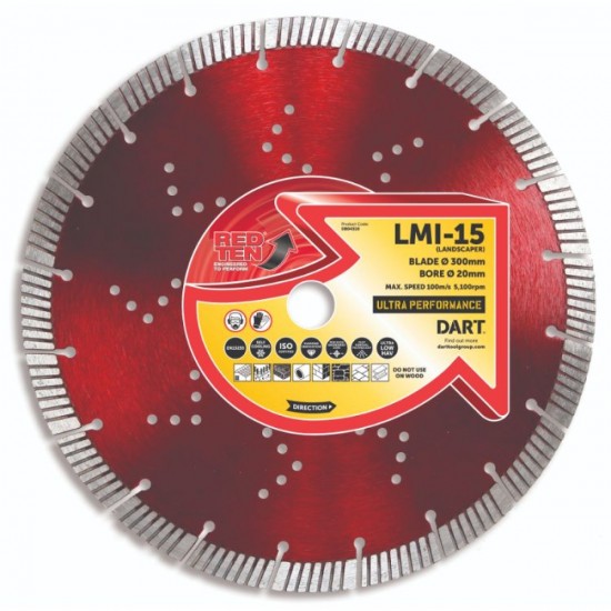 Dart Red Ten LMI-15 125mm Diamond Blade