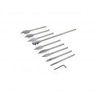 Silverline 8 Piece Flat Bit Set
