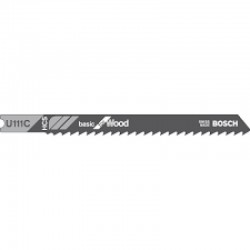Bosch U111C Jigsaw Blades for Wood (3 Pack)