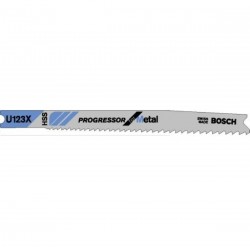 Bosch U123X Jigsaw Blades Progressor for Wood and Metal (3 Pack)