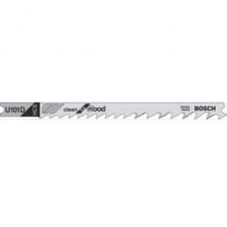 Bosch U101D Jigsaw Blades Clean Straight Cuts for Wood - Pack of 3