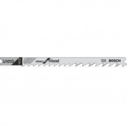 Bosch U101D Jigsaw Blades Clean Straight Cuts for Wood - Pack of 3