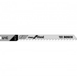 Bosch U1C Jigsaw Blades Clean for Wood - Pack of 3