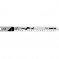 Bosch U1C Jigsaw Blades Clean for Wood - Pack of 3
