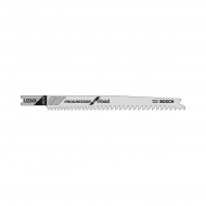 Bosch U234X Jigsaw Blades Straight Cuts for Thick Thin Wood - Pack of 5