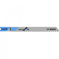 Bosch U127D Jigsaw Blades Special for Aluminum - Pack of 3
