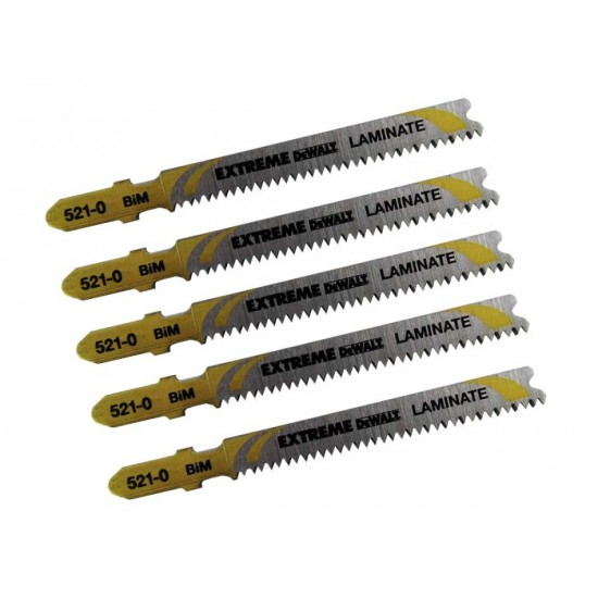 DeWalt DT2080 Mixed Material Jigsaw Blades Designed for Mixed (Pack of 5)