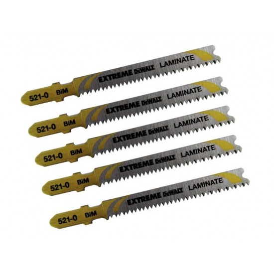 DeWalt DT2080 Mixed Material Jigsaw Blades Designed for Mixed (Pack of 5)