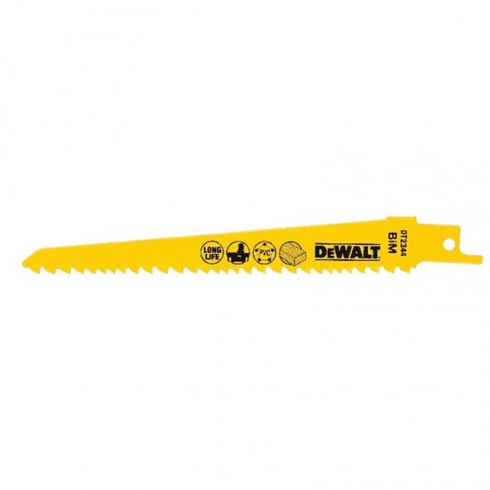 DeWalt Recip Saw Blade DT2344-QZ (Pack of 5)