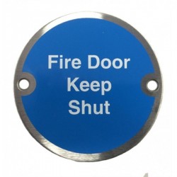 JFD200SS Fire Door Keep Shut Sign