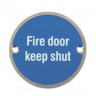 M72A-R Rigid Fire Door Keep Locked Sign