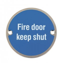M72A-R Rigid Fire Door Keep Locked Sign